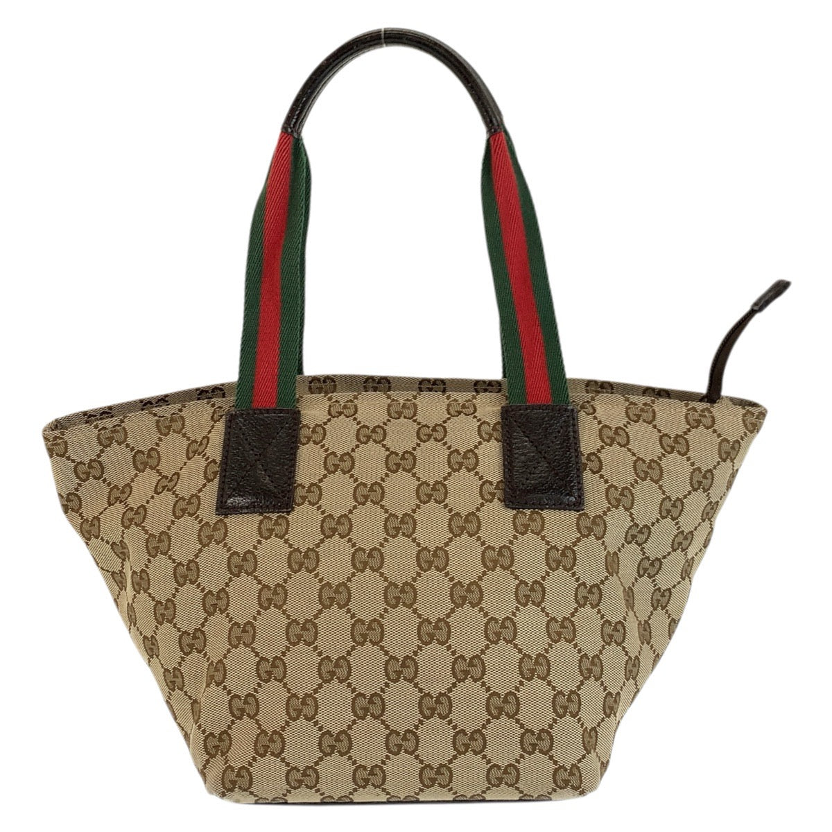 23879
GUCCI グッチ シェリーライン ベージュ ブラウン GGキャンバス 131228 トートバッグ ハンドバッグ レディース ABP42