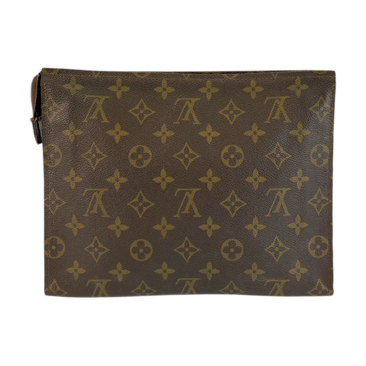 23881
LOUIS VUITTON ルイヴィトン モノグラム ポッシュ トワレット26 ブラウン PVC M47542 ポーチ クラッチバッグ レディース B14