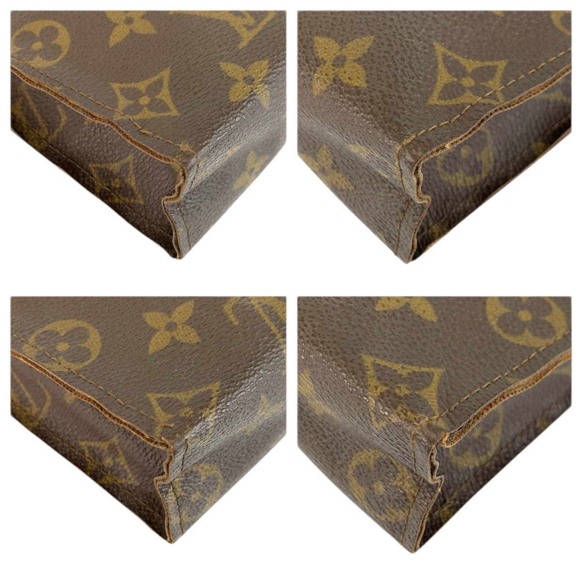 23881
LOUIS VUITTON ルイヴィトン モノグラム ポッシュ トワレット26 ブラウン PVC M47542 ポーチ クラッチバッグ レディース B14