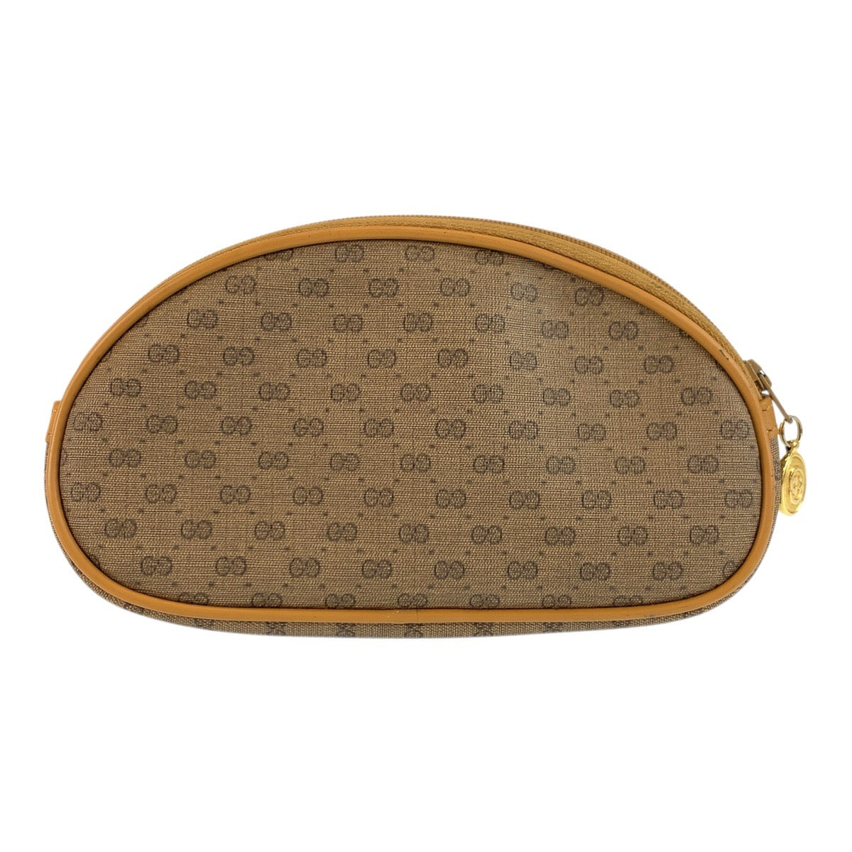 23887
GUCCI グッチ ヴィンテージ マイクロGG インターロッキング ベージュ ゴールド金具 GGスプリームキャンバス 039 58 ポーチ 化粧ポーチ レディース A14