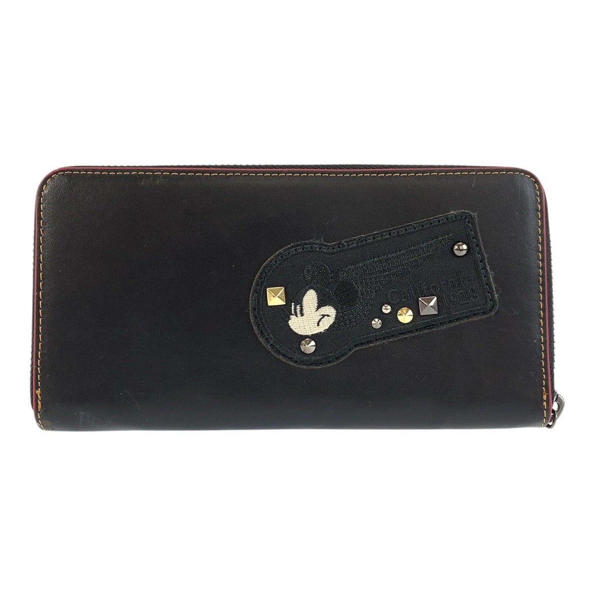 23893
COACH コーチ ディズニーコラボ ブラック 黒 レザー F59340 長財布 ロングウォレット レディース ABP5