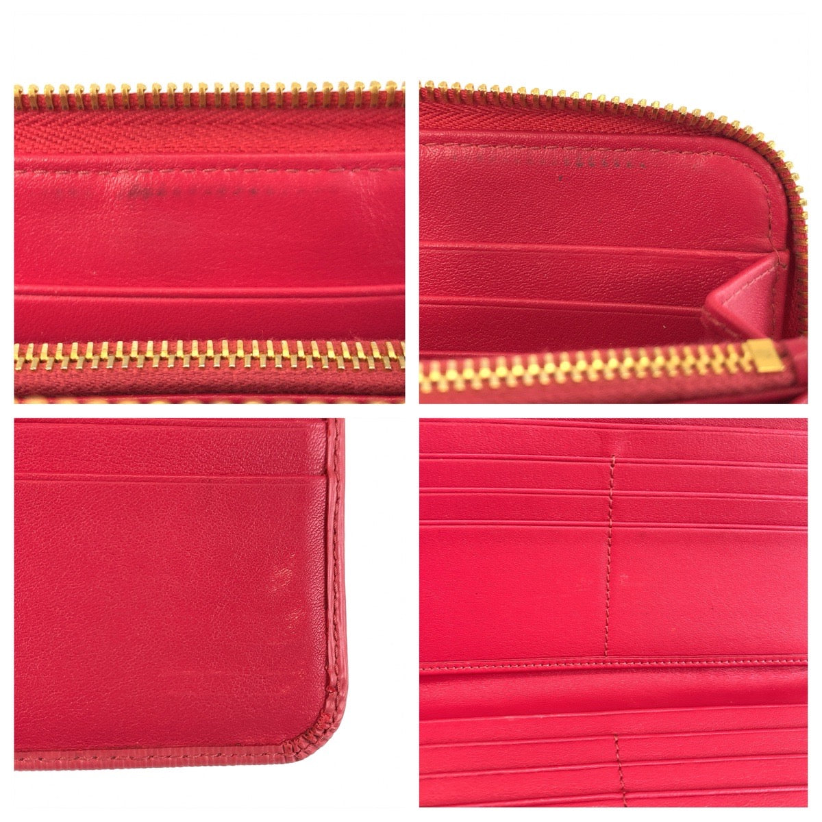 23896
PRADA プラダ サフィアーノ ピンク ゴールド金具 レザー 長財布 ロングウォレット レディース ABP28