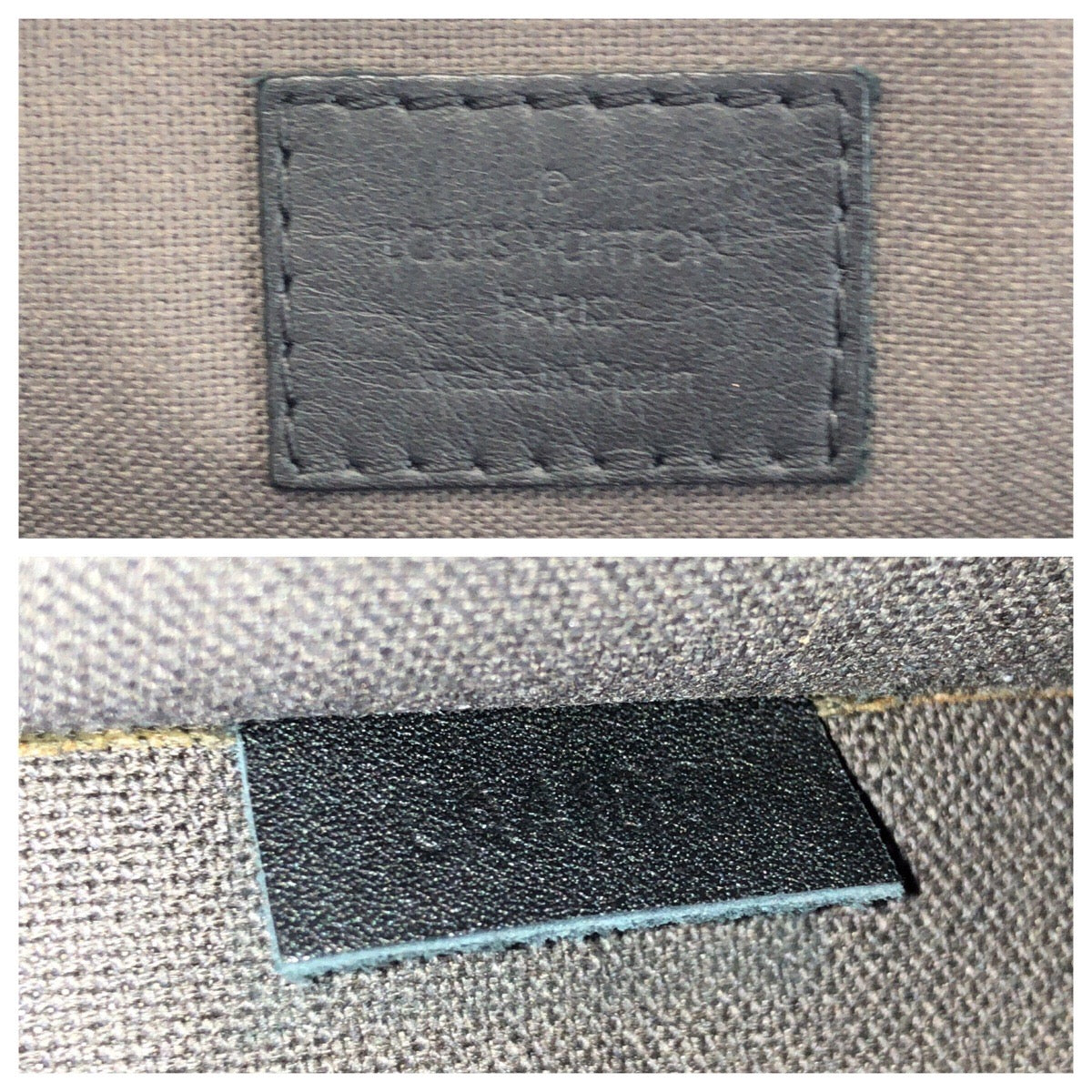 23902
LOUIS VUITTON ルイヴィトン ダミエ・アンフィニ ポルト ドキュマン ジュール PDJ ブラック 黒 シルバー金具 レザー N41248 ビジネスバッグ ブリーフケース メンズ ABP78