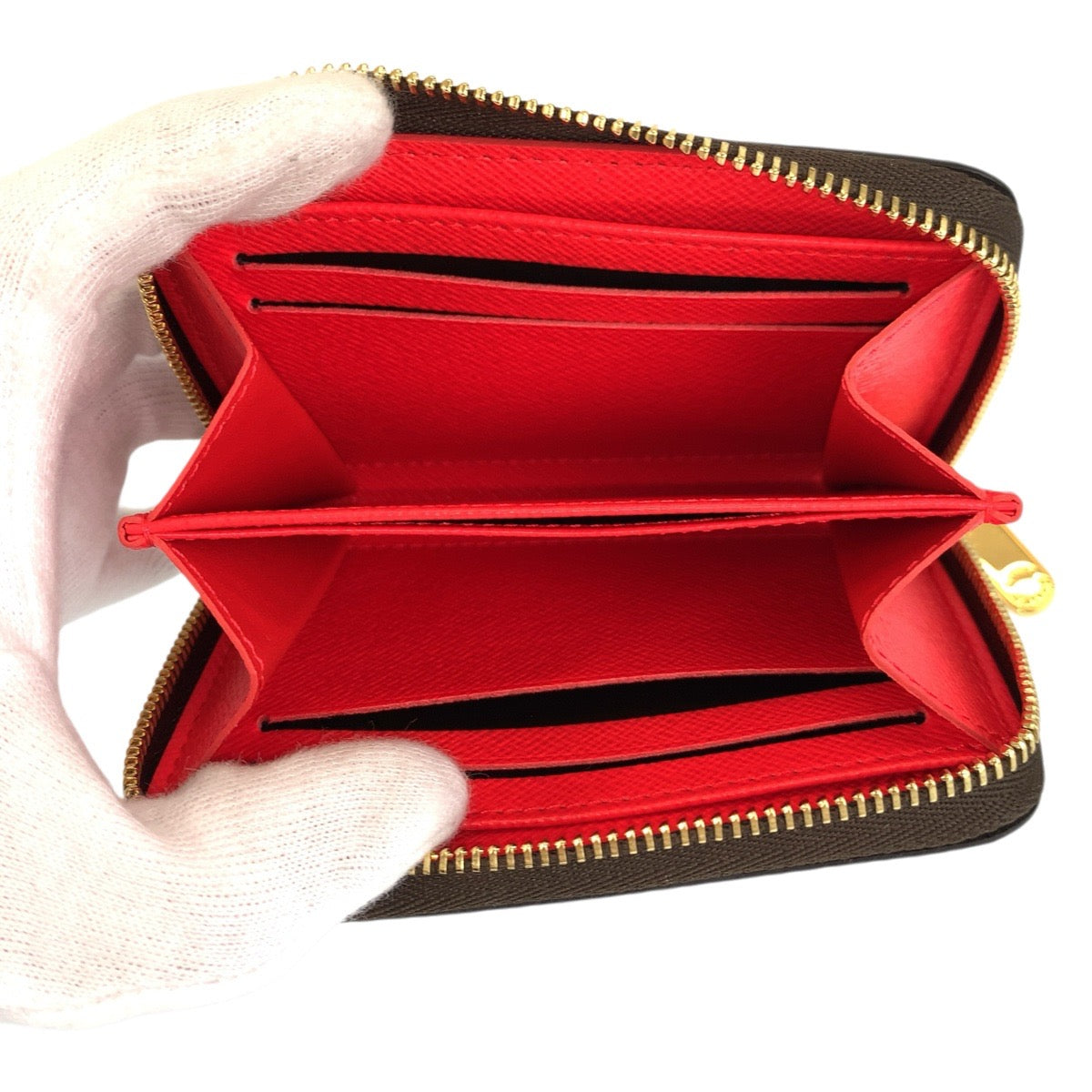 23903
LOUIS VUITTON ルイヴィトン モノグラム ヴィヴィエンヌ ジッピー コインパース ブラウン ゴールド金具 PVC M69055 コインケース カードケース レディース SA44