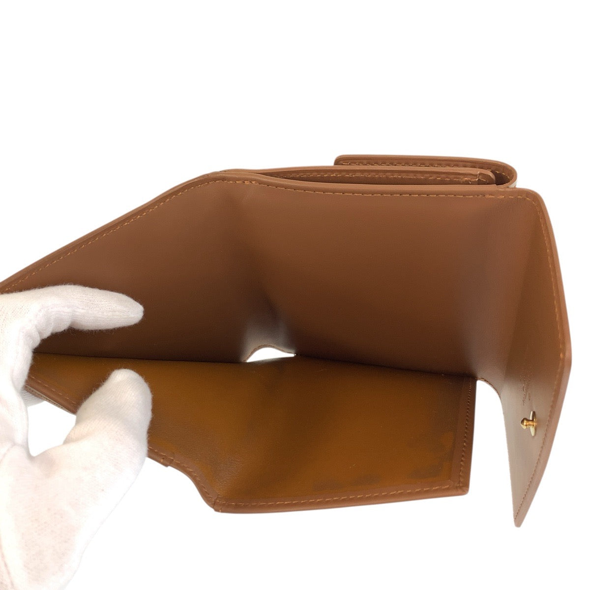 23908
LOUIS VUITTON ルイヴィトン モノグラム ヴェルニ ポルト モネ ビエ カルト クレディ ブロンズ ブラウン ゴールド金具 エナメル M91170 折り財布 コンパクトウォレット レディース A42