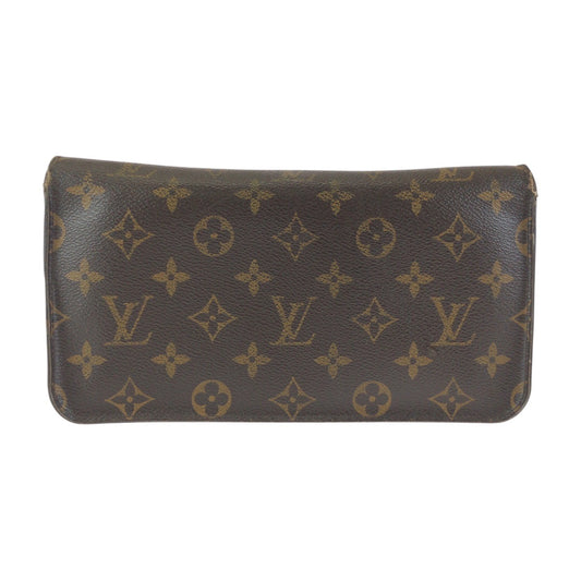 23913
LOUIS VUITTON ルイヴィトン モノグラム アンソリット ブラウン ゴールド金具 PVC M66566 長財布 オーガナイザー メンズ B6