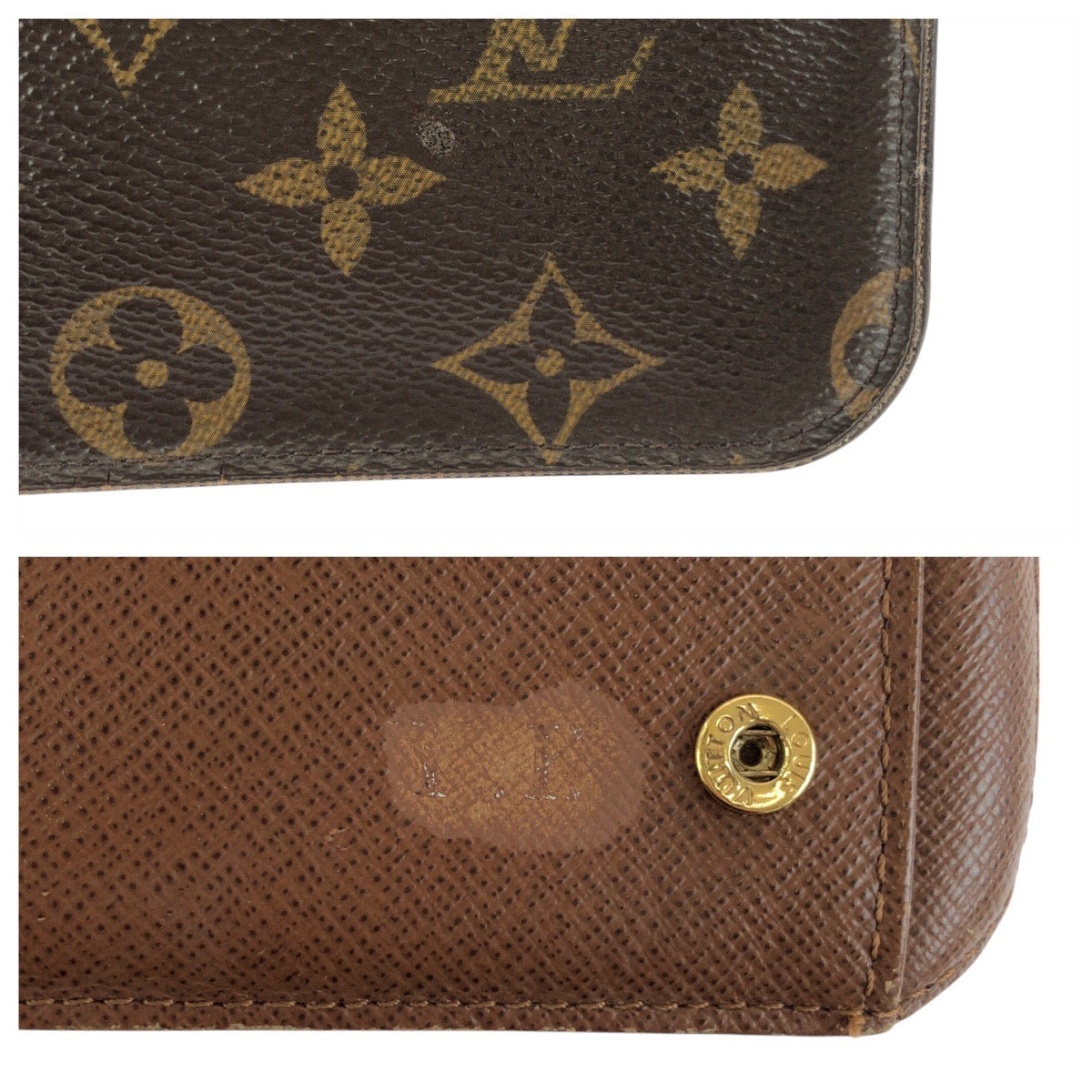 23913
LOUIS VUITTON ルイヴィトン モノグラム アンソリット ブラウン ゴールド金具 PVC M66566 長財布 オーガナイザー メンズ B6