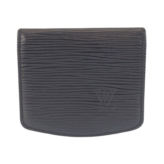 23919
LOUIS VUITTON ルイヴィトン エピ キュベットスプール ブラック 黒 ゴールド金具 レザー M63702 コインケース 小銭入れ メンズ A21