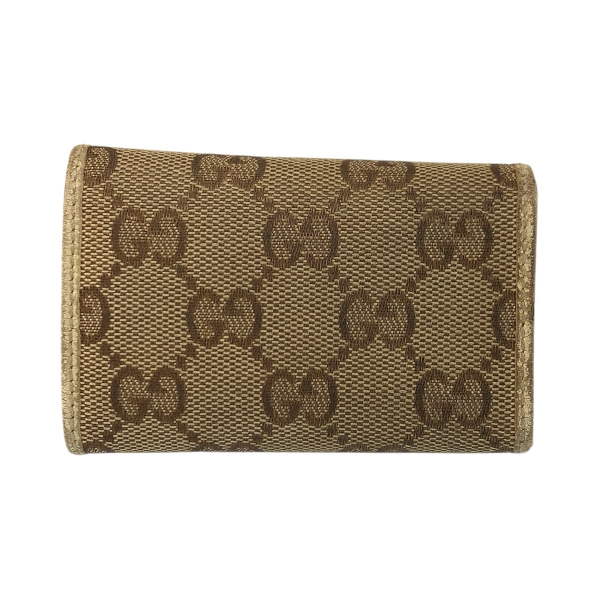 23920
GUCCI グッチ プリンシー ベージュ アイボリー ゴールド金具 GGキャンバス / レザー 162770 キーケース 6連 レディース B1