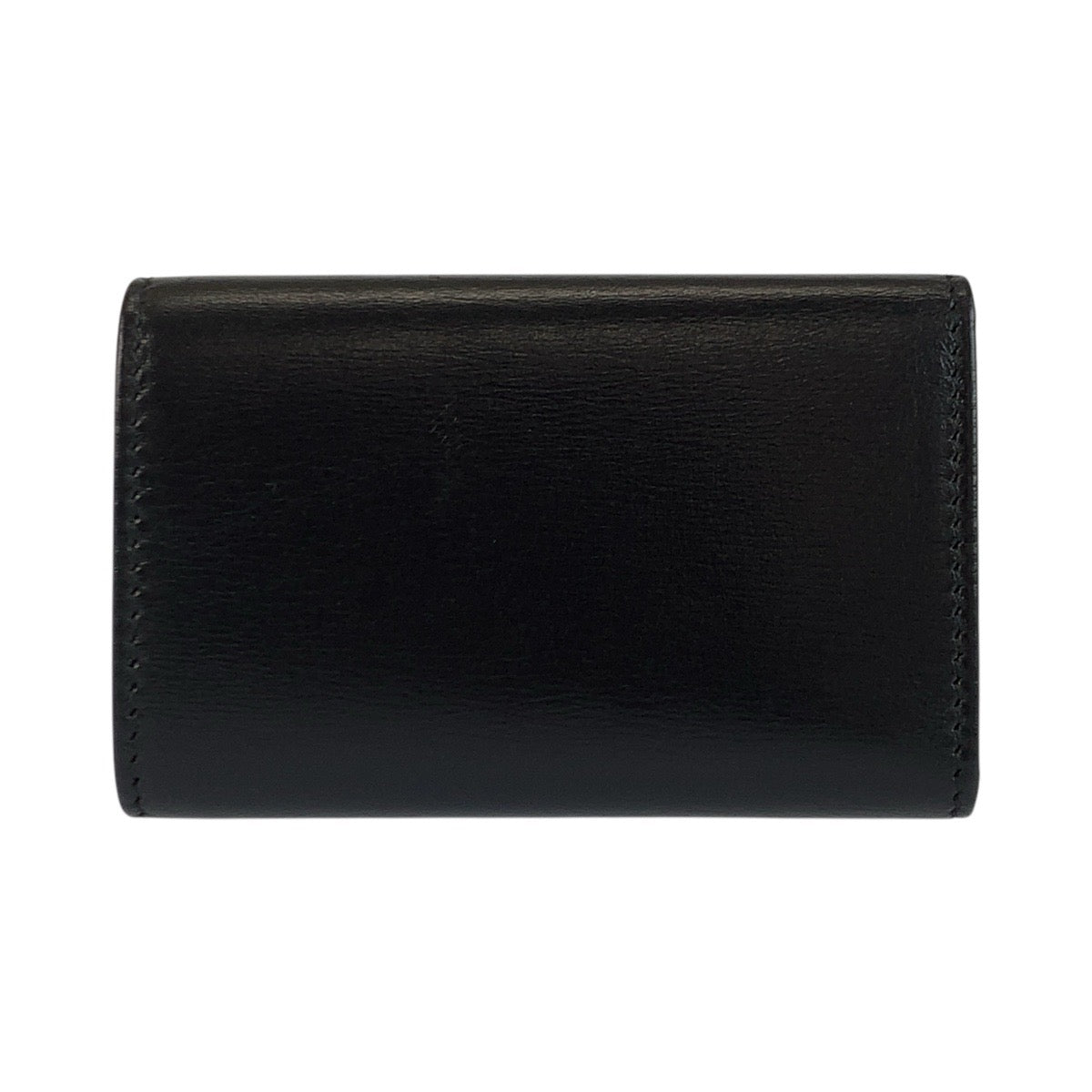 23921
GUCCI グッチ ブラック 黒 シルバー金具 レザー 162777 キーケース 6連 メンズ ABP6