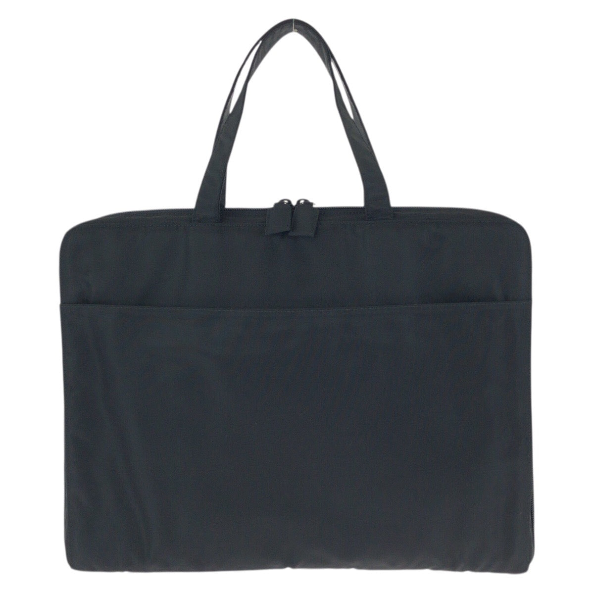 23922
PRADA プラダ テスート 三角ロゴプレート ブラック 黒 シルバー金具 ナイロン ビジネスバッグ ブリーフケース メンズ A42