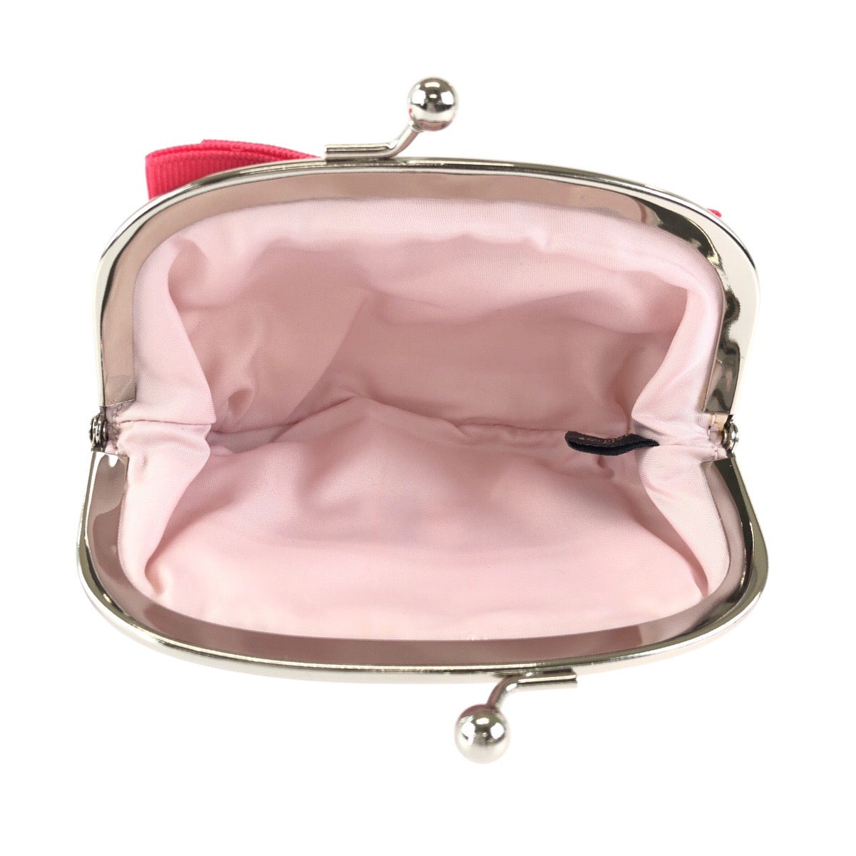 23936
COACH コーチ ポピー がま口 ベージュ ピンク シルバー金具 ナイロン コインケース がま口 レディース A1