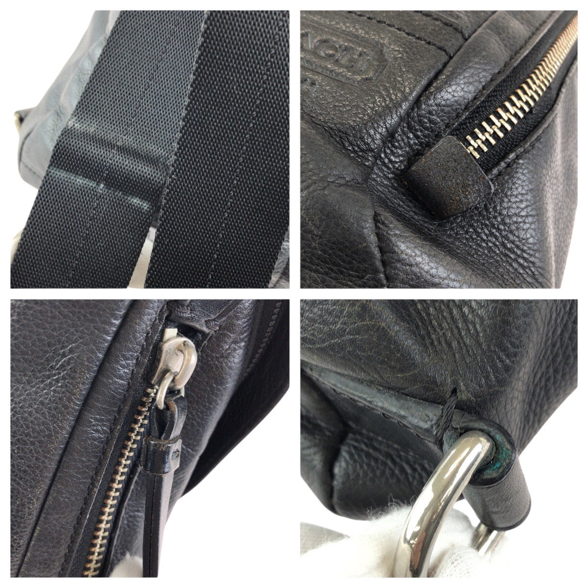 23938
COACH コーチ トンプソン コンバーチブル スリング パック ブラック 黒 シルバー金具 レザー 70617 ボディバッグ ショルダーバッグ メンズ ABP3