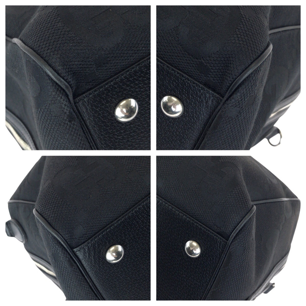 23951
GUCCI グッチ ジャンボGG ２way ブラック 黒 シルバー金具 GGキャンバス / レザー 739581 ボストンバッグ ダッフルバッグ ショルダーバッグ メンズ ABP140