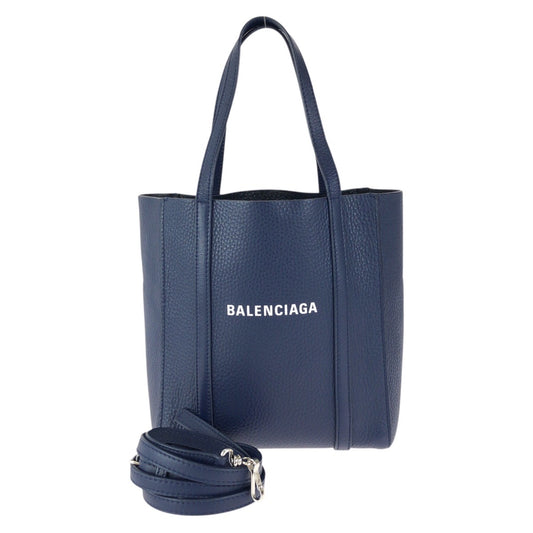 23953
BALENCIAGA バレンシアガ エブリデイ XXS 2way ネイビー シルバー金具 レザー 551815 ショルダーバッグ トートバッグ レディース A49