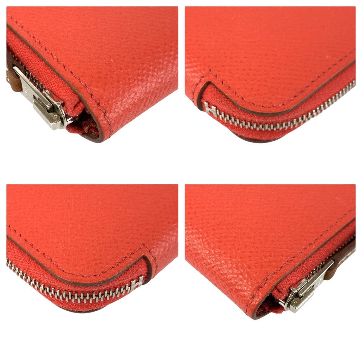 23956
HERMES エルメス アザップ コンパクトミニ シルクイン ジャイプール シルバー金具 ヴォーエプソン コインケース 小銭入れ T刻印 レディース ABP42