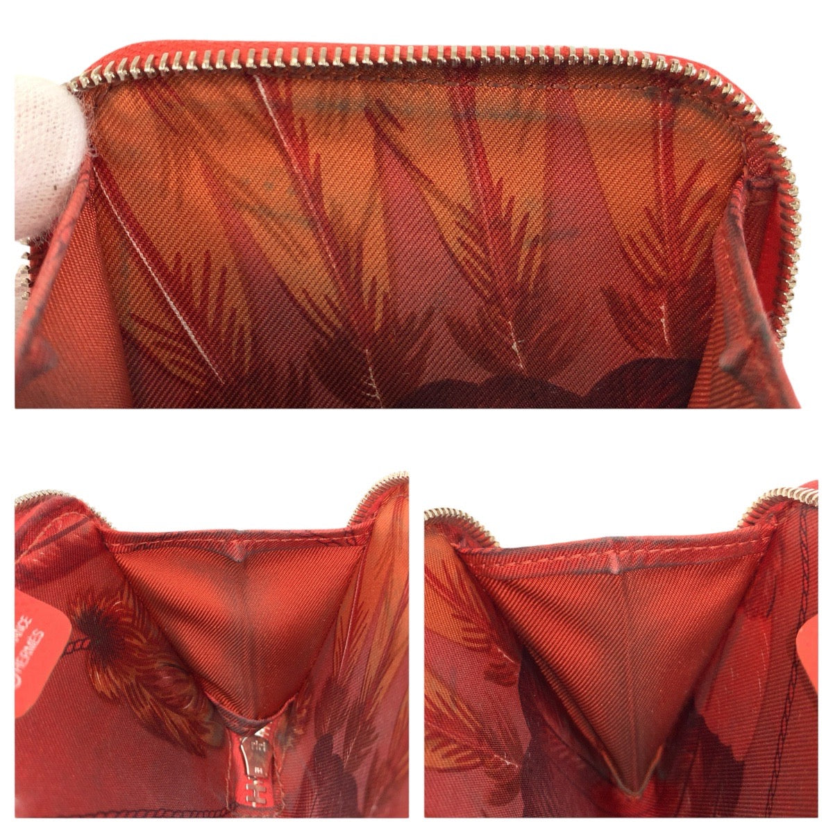 23956
HERMES エルメス アザップ コンパクトミニ シルクイン ジャイプール シルバー金具 ヴォーエプソン コインケース 小銭入れ T刻印 レディース ABP42