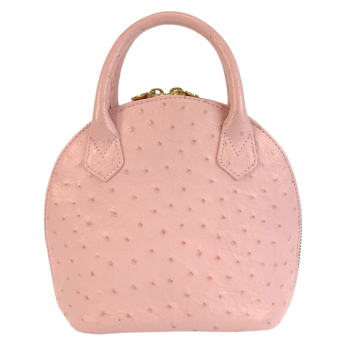23963
VERSACE ヴェルサーチ ヴィンテージ サンバースト 型押し ピンク レザー ハンドバッグ レディース ABP49