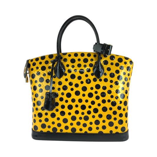 23984
LOUIS VUITTON ルイヴィトン ロックイットMM ジョーヌ イエロー ブラック ゴールド金具 パテントレザー M91398 ハンドバッグ レディース A240