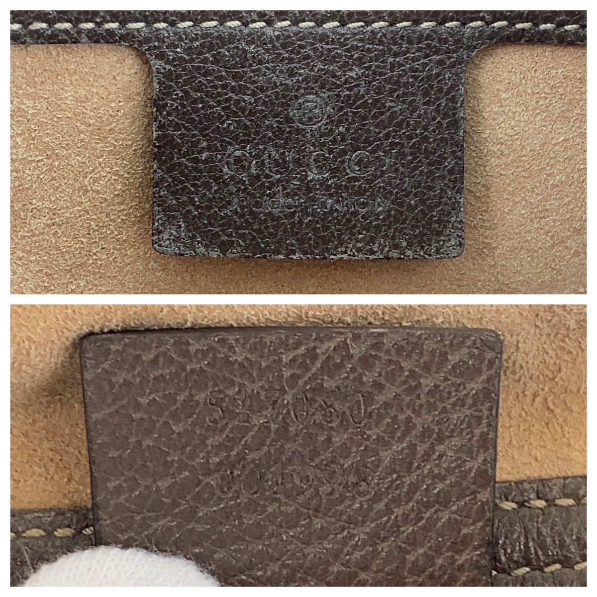 23985
GUCCI グッチ シェリーライン オフィディア ベージュ ゴールド金具 GGスプリームキャンバス / レザー 517060 斜め掛け ショルダーバッグ レディース ABP77