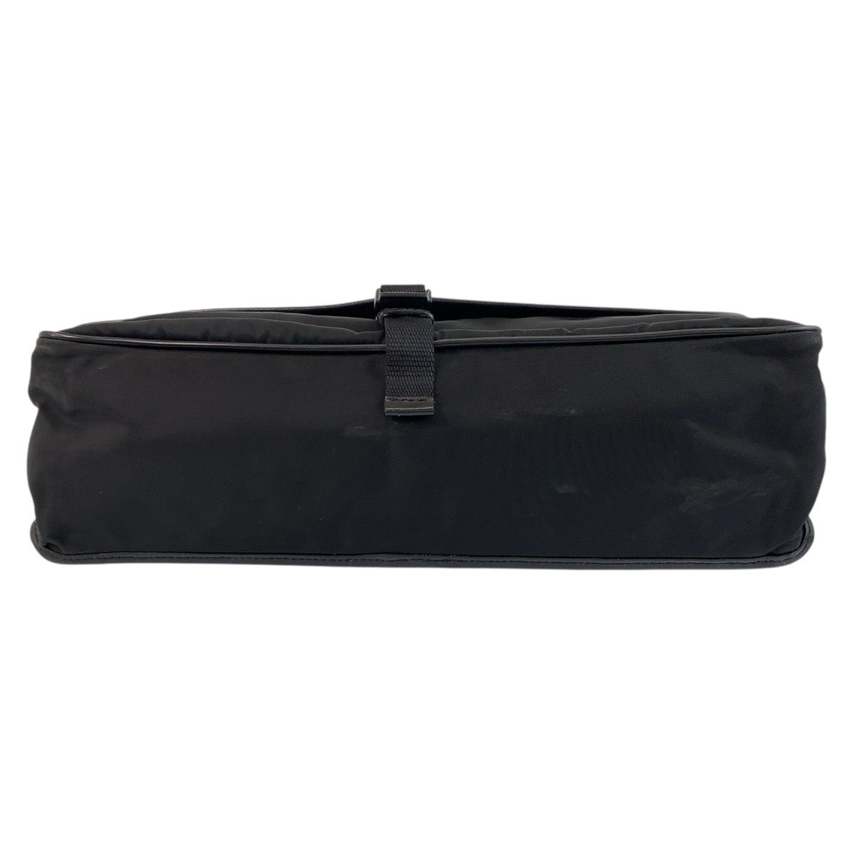 23986
PRADA プラダ テスート 三角ロゴプレート ブラック 黒 シルバー金具 ナイロン ショルダーバッグ メッセンジャーバッグ メンズ ABP50