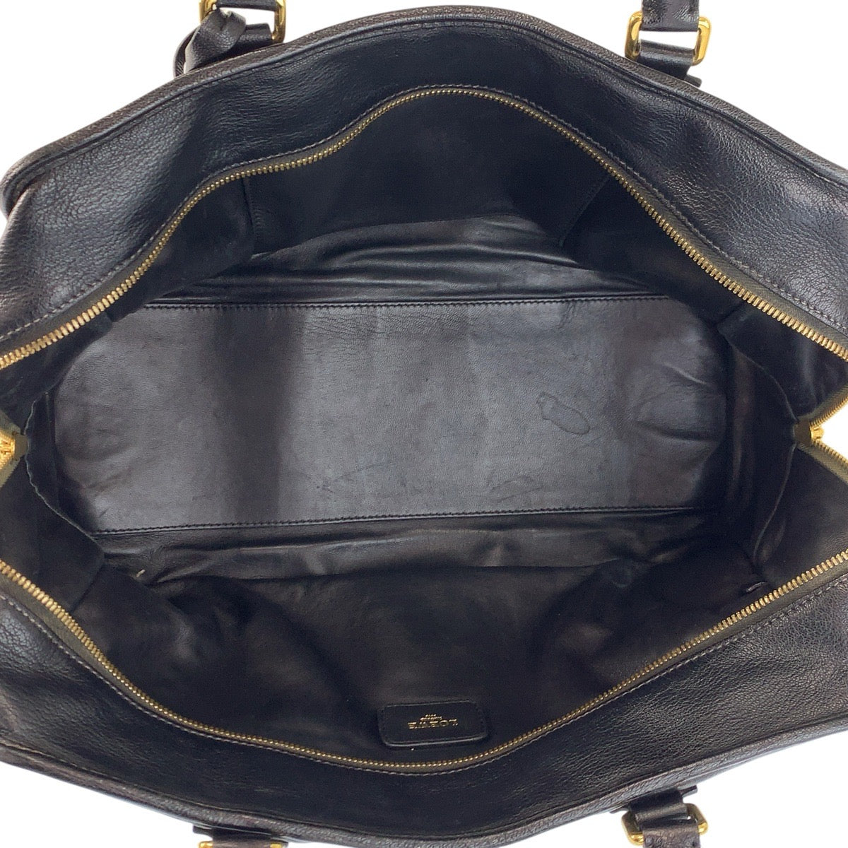 23998
LOEWE ロエベ アマソナ36 ブラック 黒 ゴールド金具 レザー ハンドバッグ ボストンバッグ レディース AB42
