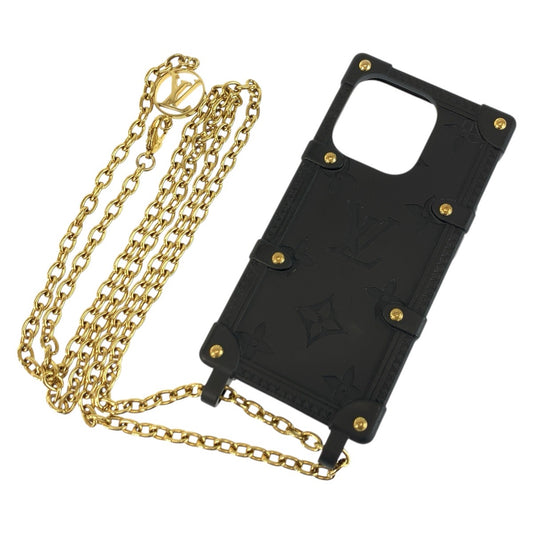 24000
LOUIS VUITTON ルイヴィトン リ トランク IPHONE14PRO ノワール ブラック ゴールド金具 ラバー M81997 携帯ケース iPhoneケース スマホショルダー レディース A23