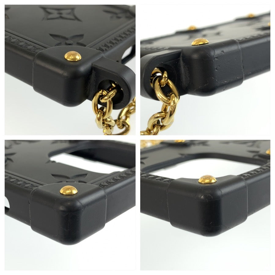24000
LOUIS VUITTON ルイヴィトン リ トランク IPHONE14PRO ノワール ブラック ゴールド金具 ラバー M81997 携帯ケース iPhoneケース スマホショルダー レディース AB23