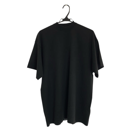 24002
BALENCIAGA バレンシアガ サイズL ブラック 黒 コットン 半袖Ｔシャツ メンズ A23
