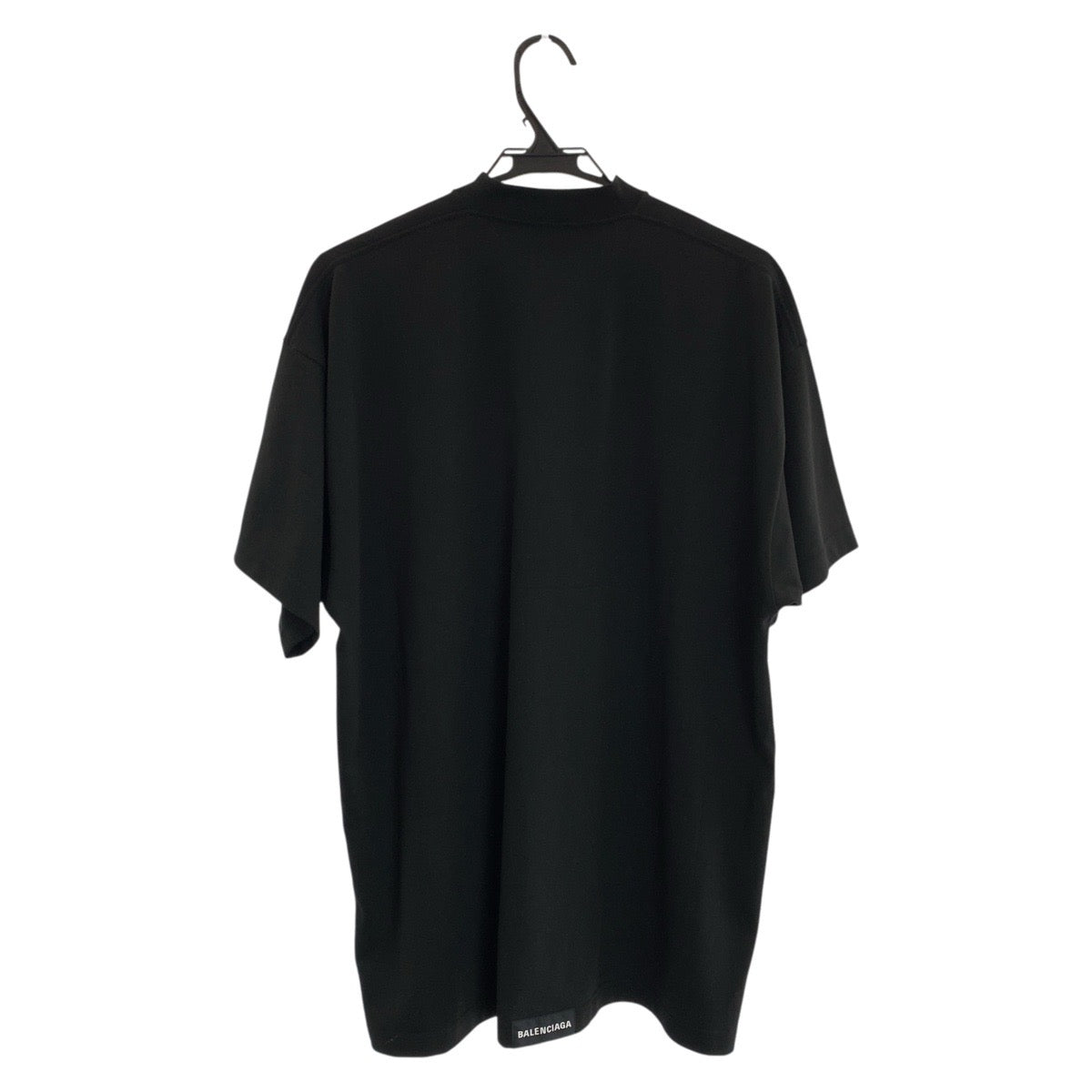 24002
BALENCIAGA Black Cotton Short-Sleeve T-Shirt Men's Size L A23