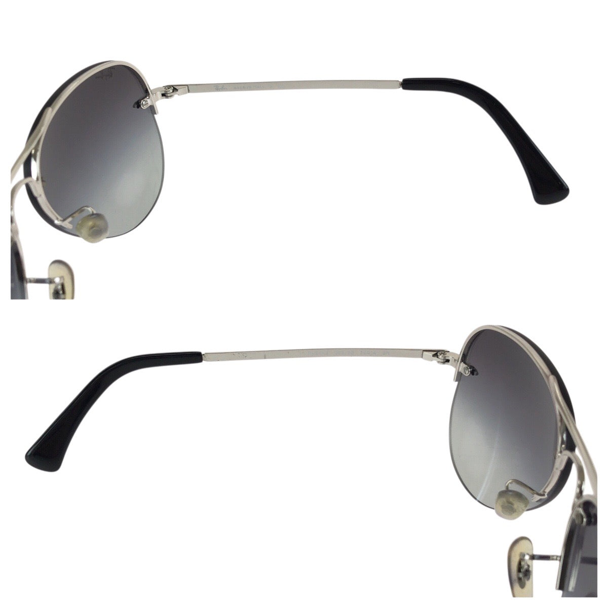 24004
Ray-Ban レイバン グレー シルバー金具 メタル RB3449 003/8G 59□14 3N サングラス メガネ 男女兼用 ティアドロップ レディース A14