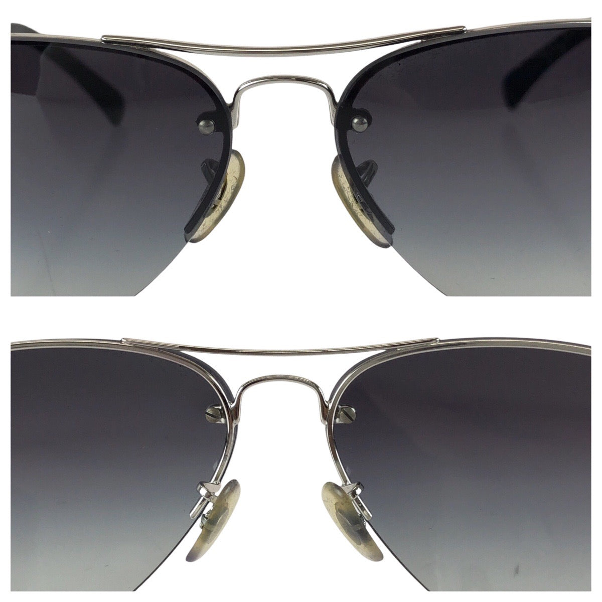 24004
Ray-Ban レイバン グレー シルバー金具 メタル RB3449 003/8G 59□14 3N サングラス メガネ 男女兼用 ティアドロップ レディース A14