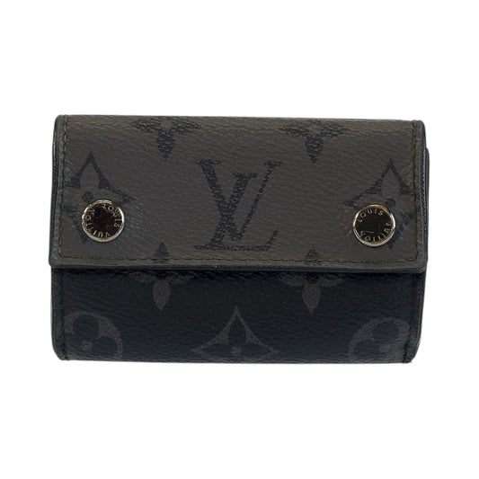 24035
LOUIS VUITTON ルイヴィトン モノグラムエクリプスリバース ディスカバリー コンパクトウォレット ブラック 黒 グレー PVC M45417 折財布 コンパクトウォレット メンズ AB24