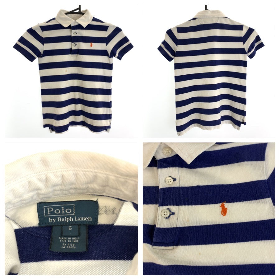 24039
POLO RALPH LAUREN ポロ ラルフローレン サイズ6〜7 マルチカラー コットン トップス パンツ 8点まとめ キッズ B15