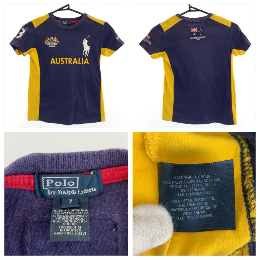 24039
POLO RALPH LAUREN ポロ ラルフローレン サイズ6〜7 マルチカラー コットン トップス パンツ 8点まとめ キッズ B15