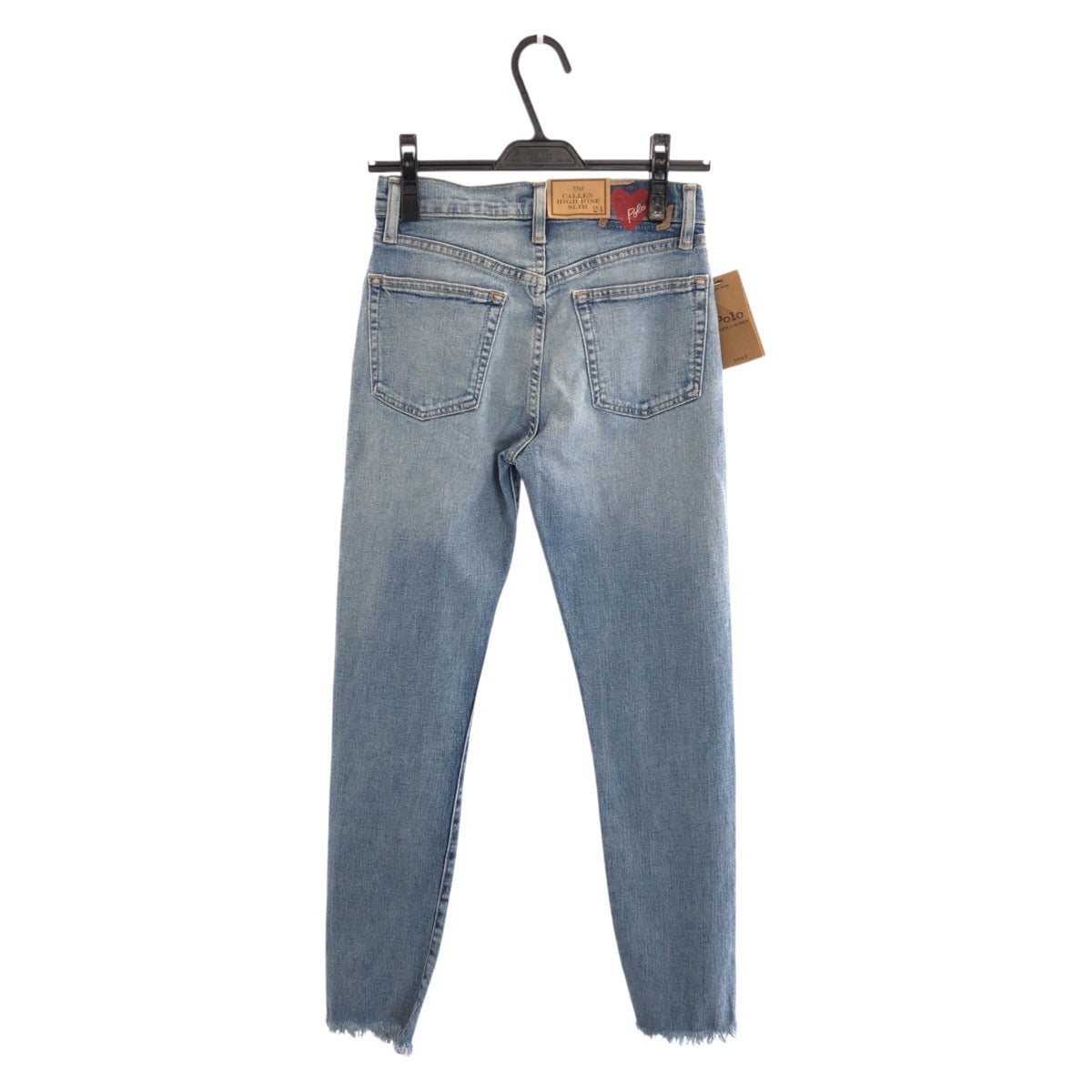 24048
POLO RALPH LAUREN ポロ ラルフローレン サイズ24 ライトブルー レッド コットン 211750470001 デニムパンツ ボトムス ジーンズ レディース A6