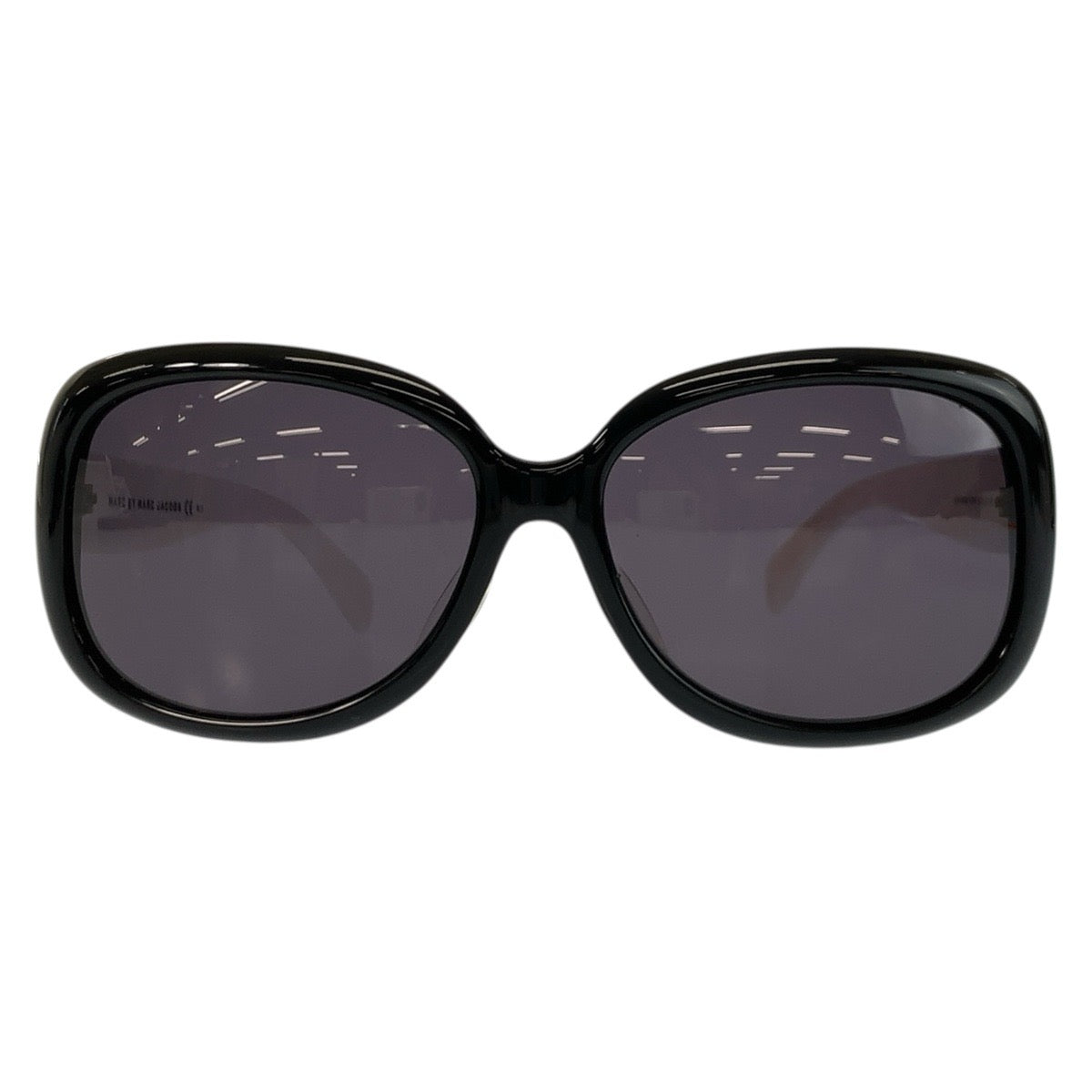 24055
MARC BY MARC JACOBS マークバイマークジェイコブス ブラック ホワイト プラスチック MMJ 349/F/S OYVYI 58□16 135 サングラス バタフライ レディース AB6