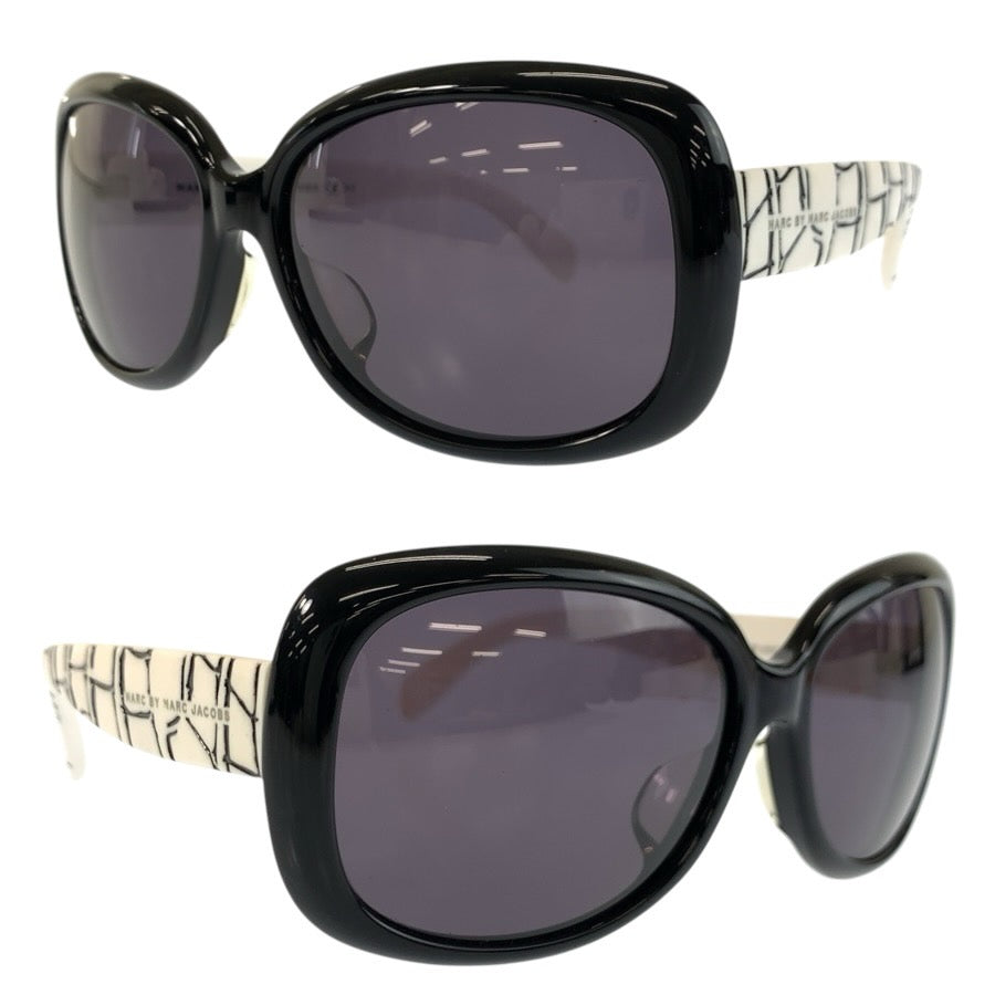24055
MARC BY MARC JACOBS マークバイマークジェイコブス ブラック ホワイト プラスチック MMJ 349/F/S OYVYI 58□16 135 サングラス バタフライ レディース AB6