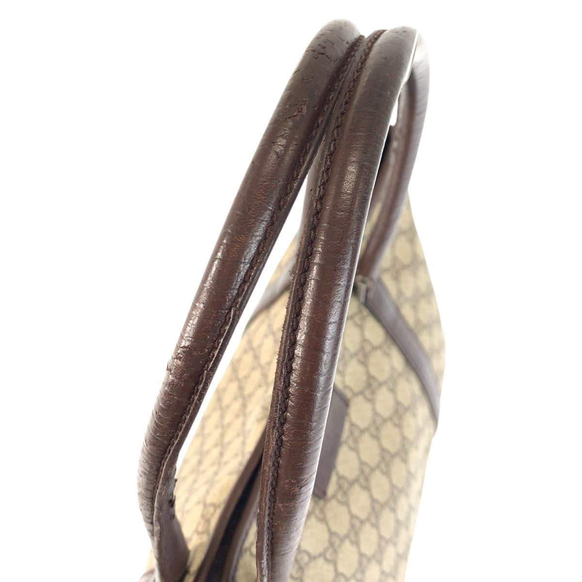 24061
GUCCI グッチ ベージュ ブラウン GGスプリームキャンバス / レザー 114595 トートバッグ ショルダーバッグ レディース AB35