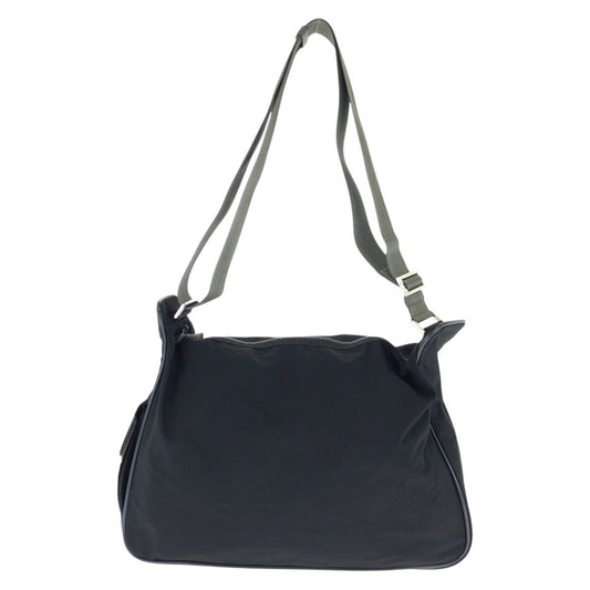 24063
PRADA SPORTS プラダスポーツ スポーツライン ブラック グレー シルバー金具 ナイロン ショルダーバッグ メッセンジャーバッグ レディース ABP28
