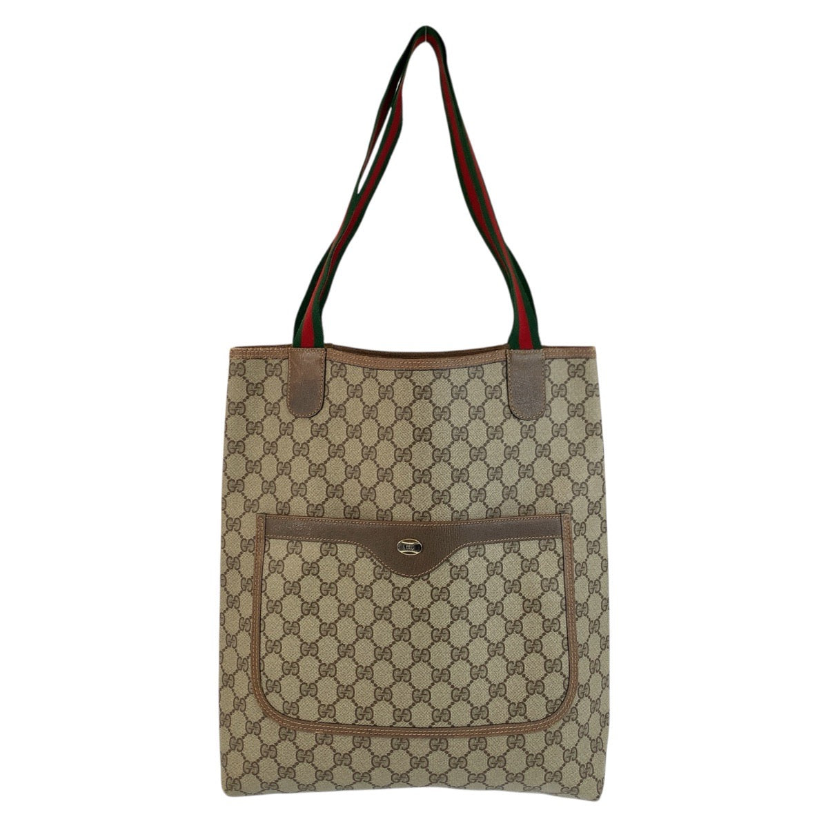 24064
GUCCI グッチ ヴィンテージ シェリーライン ベージュ ブラウン GGスプリームキャンバス 39 02 003 トートバッグ ショルダーバッグ レディース ABP28