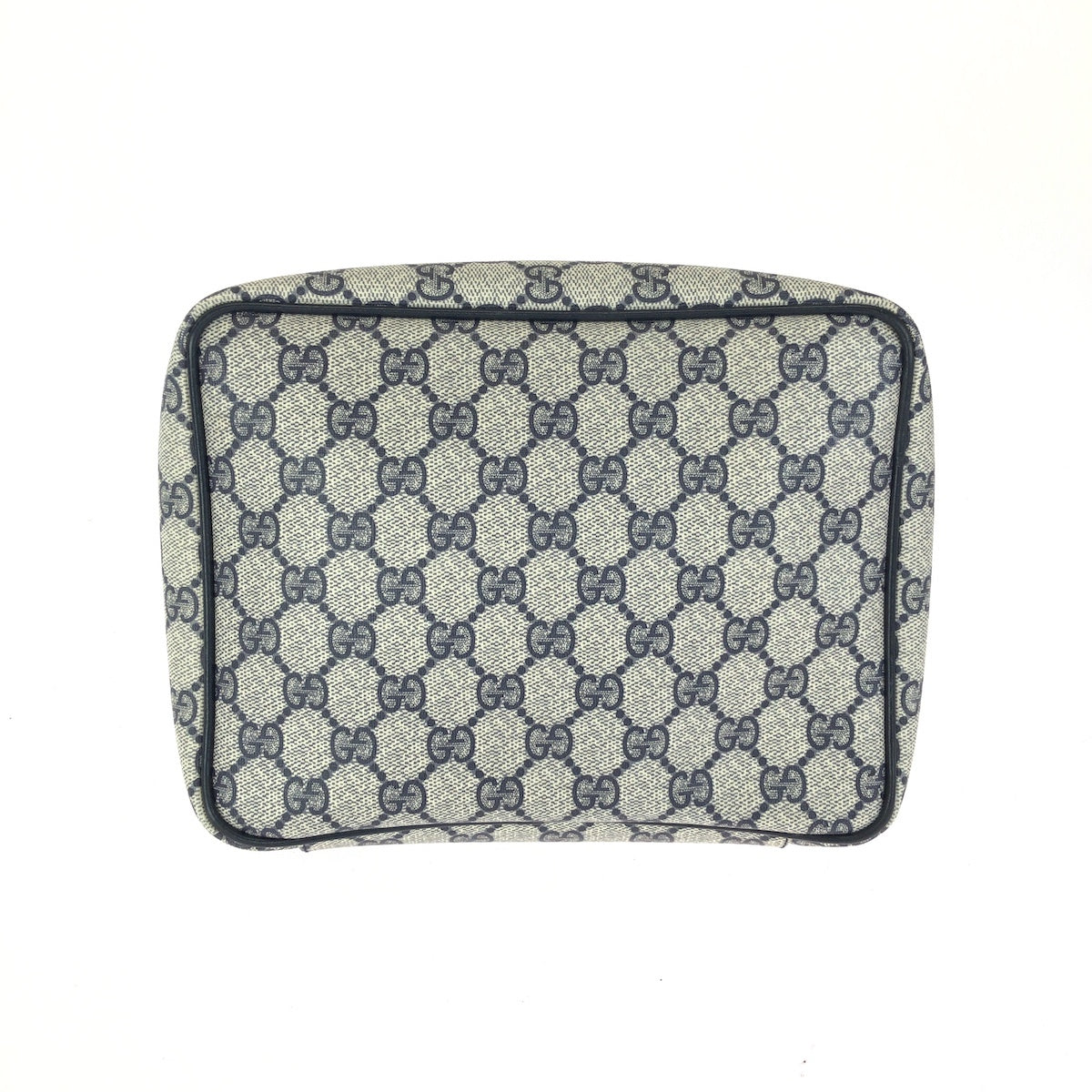 24078
GUCCI グッチ シェリーライン グレー ブラック ゴールド金具 GGスプリームキャンバス / レザー 38 ポーチ 小物入れ レディース ABP21