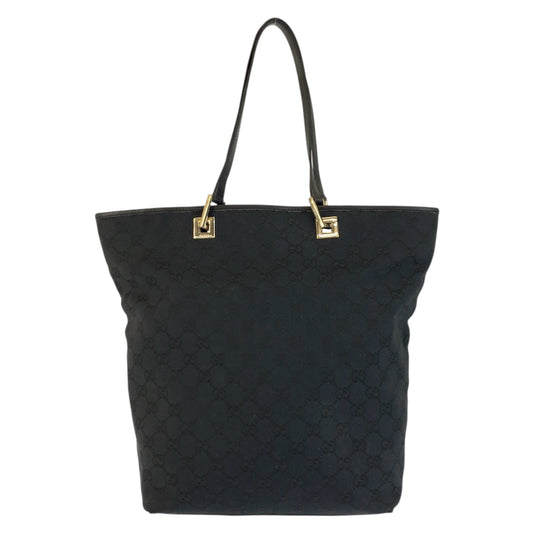 24080
GUCCI グッチ ブラック 黒 ゴールド金具 GGキャンバス / レザー 002 1098 トートバッグ ショルダーバッグ レディース AB30