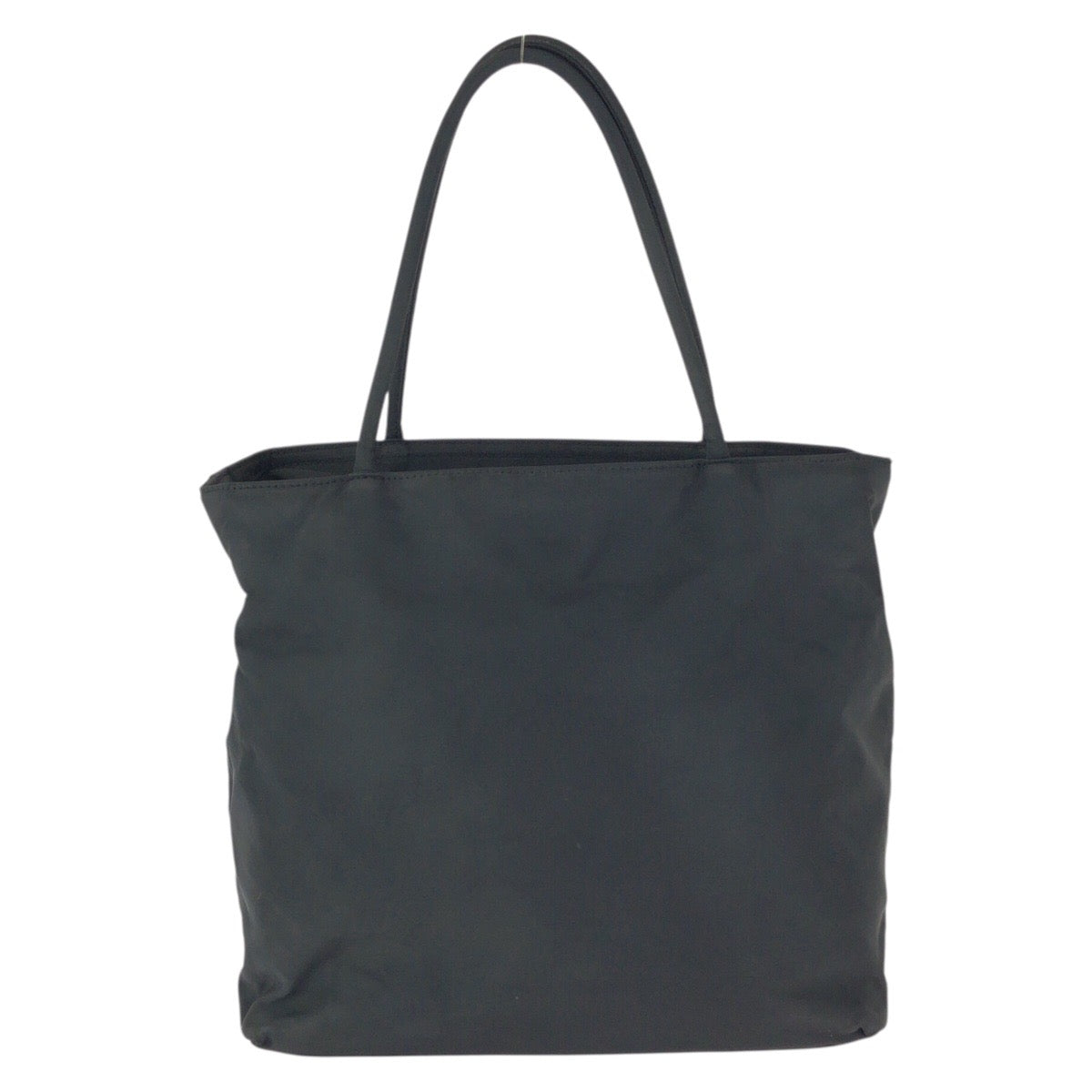 24092
PRADA プラダ テスート 三角ロゴプレート ブラック 黒 シルバー金具 ナイロン トートバッグ ハンドバッグ レディース AB28