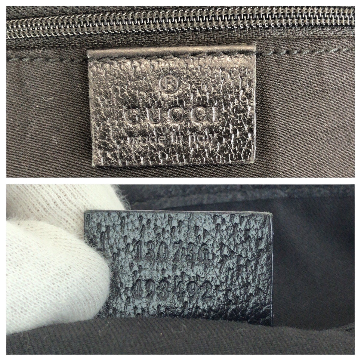 24093
GUCCI グッチ アビー ブラック 黒 ゴールド金具 GGキャンバス / レザー 130736 トートバッグ ショルダーバッグ レディース AB30