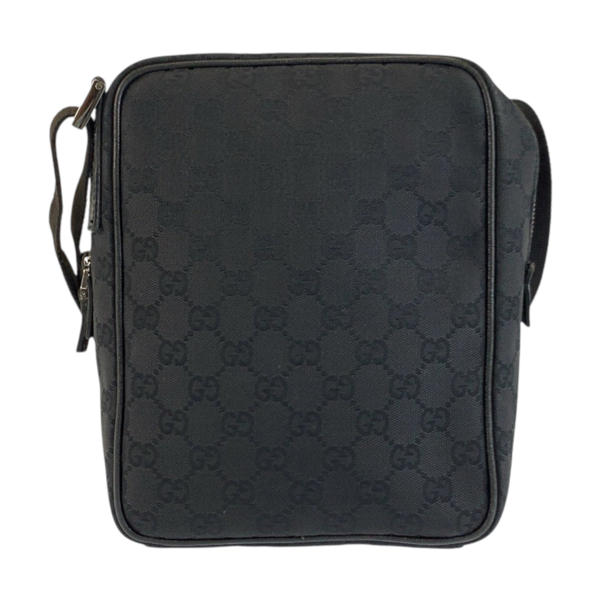 24094
GUCCI グッチ ブラック 黒 GGキャンバス 122759 ショルダーバッグ ポシェット レディース AB30