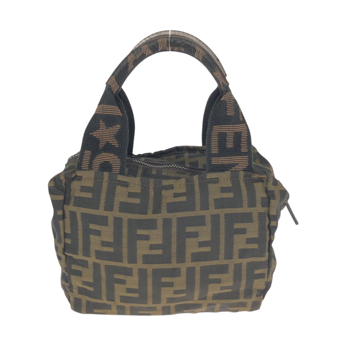 24097
FENDI フェンディ ズッカ ブラウン シルバー金具 キャンバス / レザー 2119 26541 099 ハンドバッグ レディース ABP28