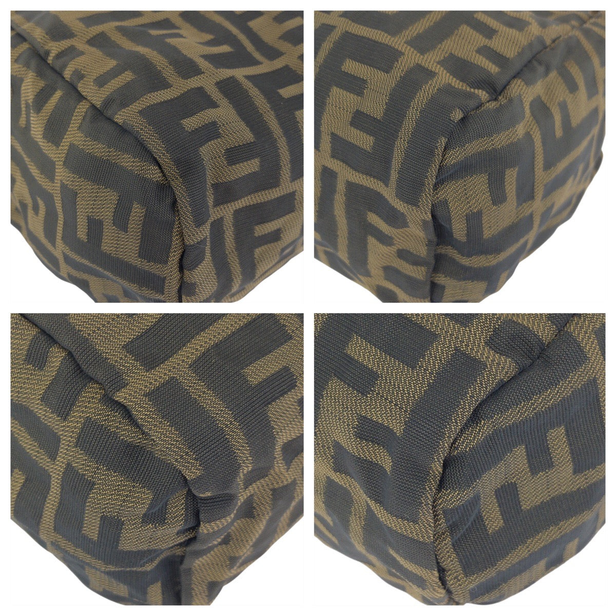24097
FENDI フェンディ ズッカ ブラウン シルバー金具 キャンバス / レザー 2119 26541 099 ハンドバッグ レディース ABP28