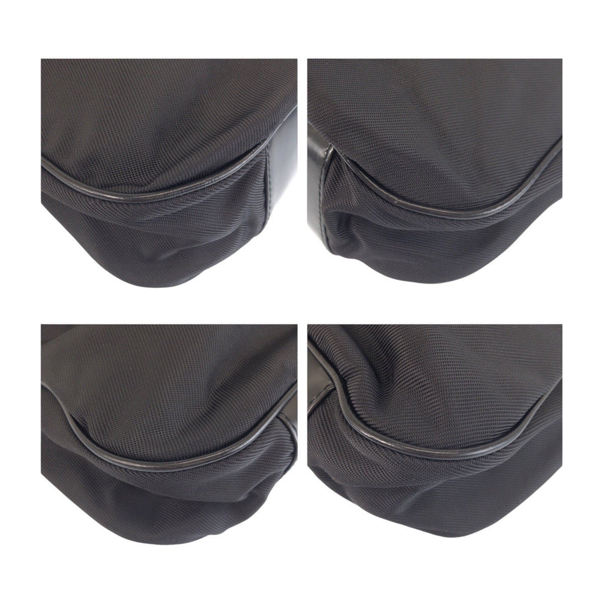 24098
GUCCI グッチ バンブー ブラック 黒 シルバー金具 ナイロン / パテントレザー 001 1998 1577 ショルダーバッグ ハンドバッグ 2WAY レディース AB30