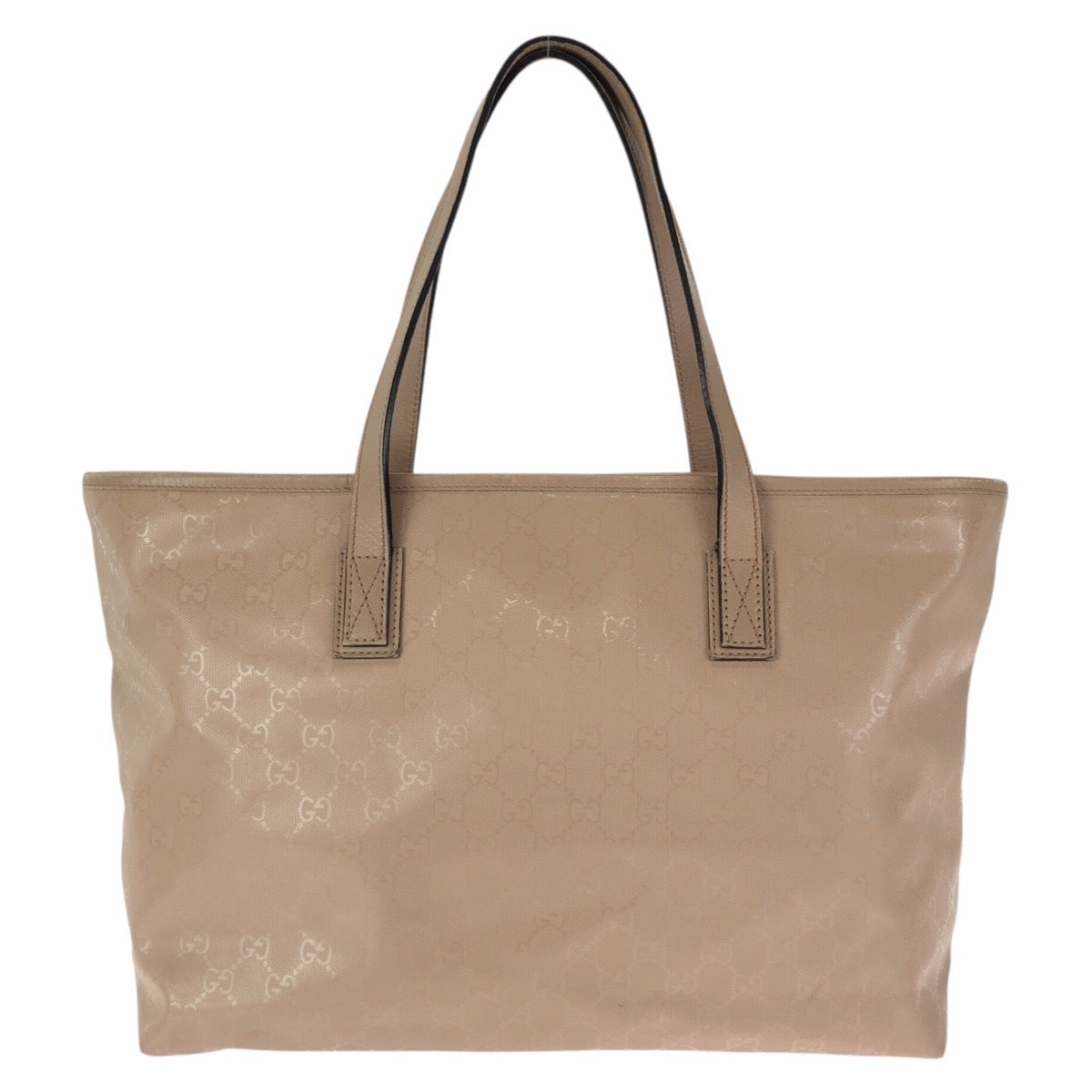 24099
GUCCI グッチ GGインプリメ ピンク ゴールド金具 PVC 211137 トートバッグ ショルダーバッグ レディース AB30